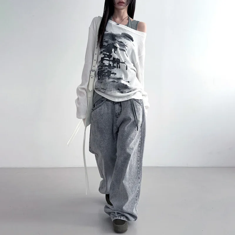 Grunge Streetwear Graphic Sweater - 11