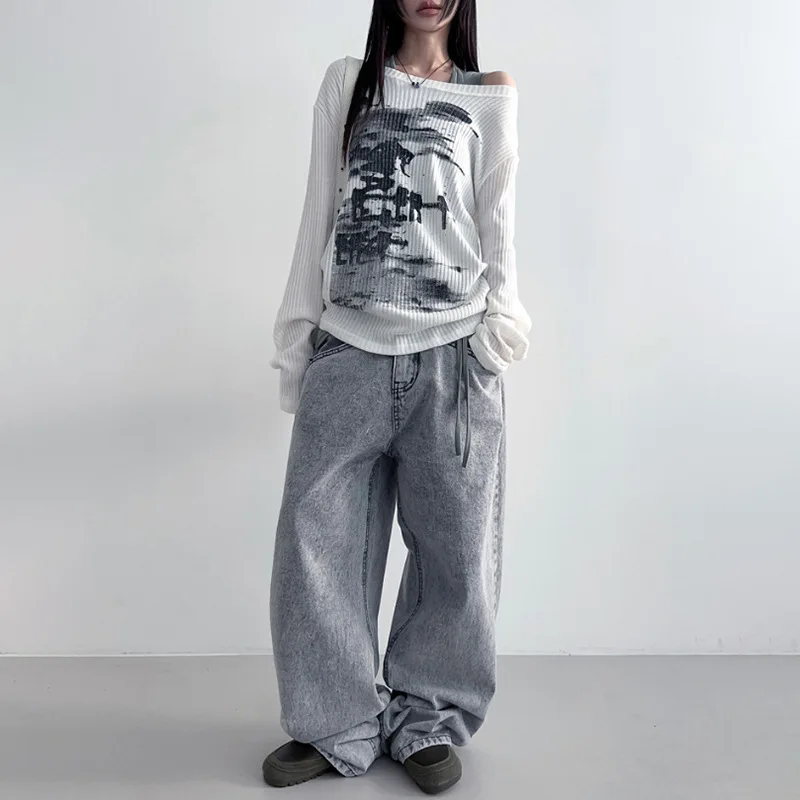 Grunge Streetwear Graphic Sweater - 9