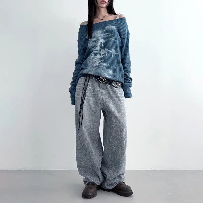 Grunge Streetwear Graphic Sweater - 15