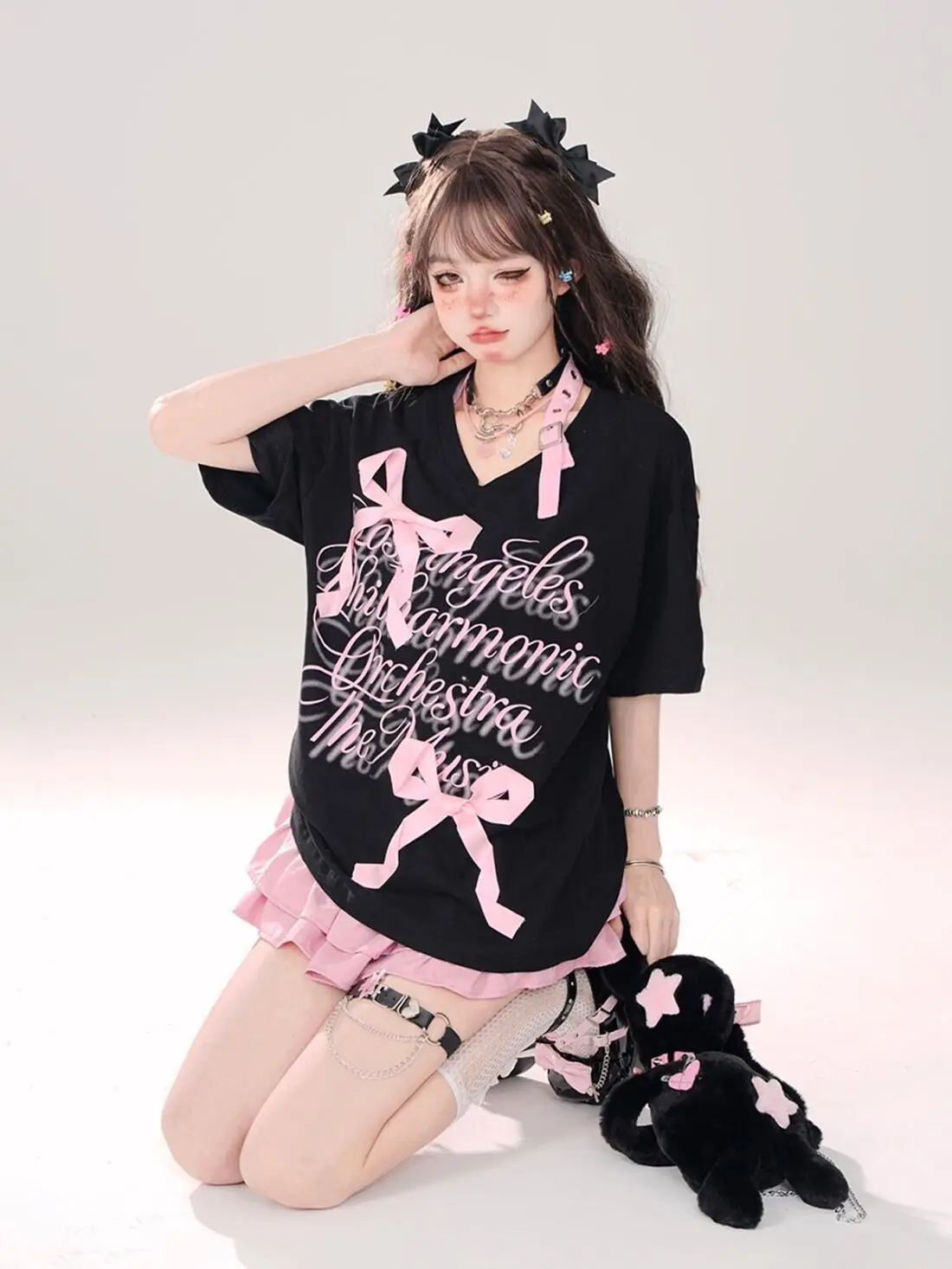 Minijupe à volants Gothic Lolita - 29