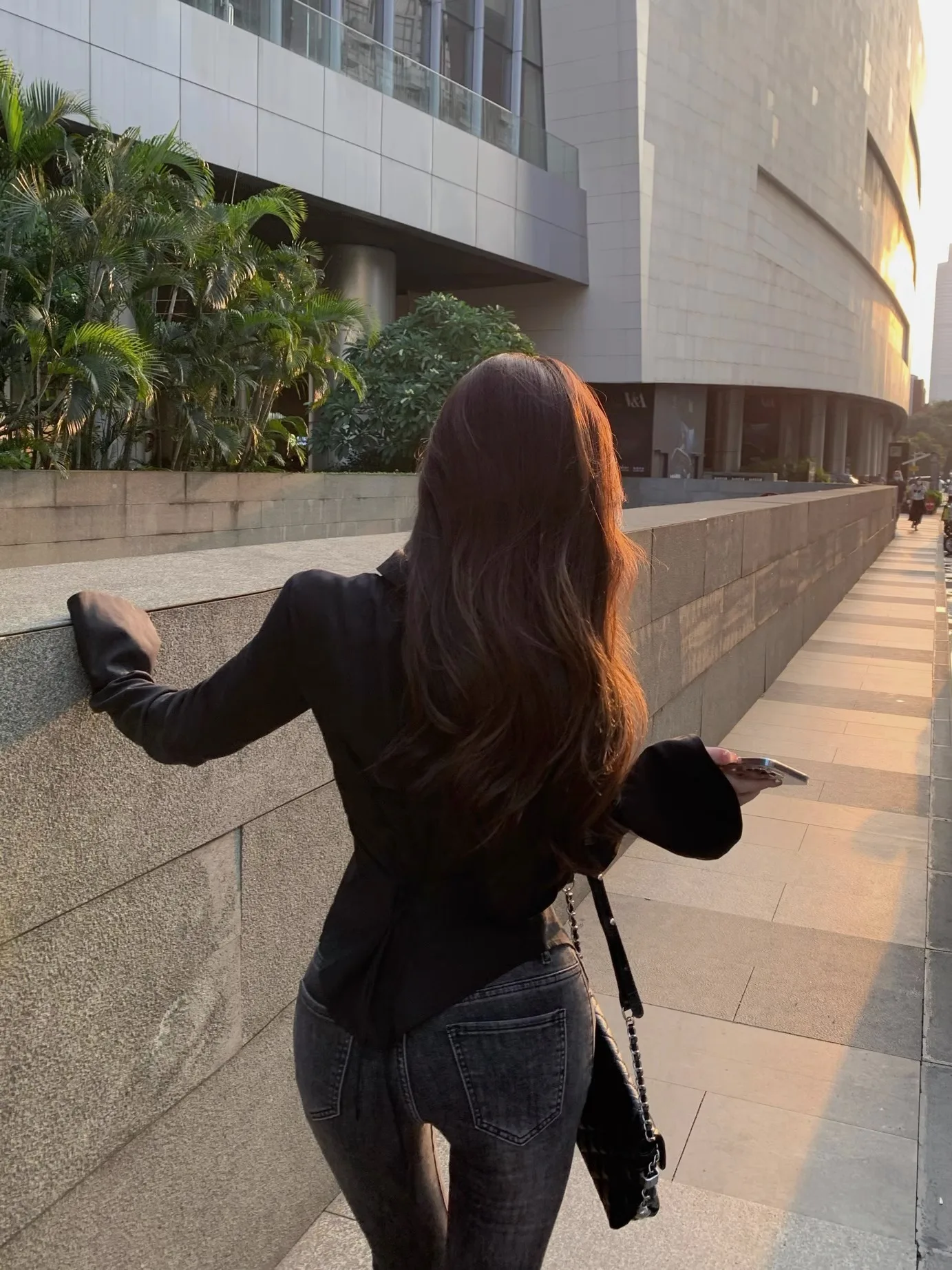 Women Sexy Solid Color Slim Chiffon Shirt Turn-down Collar Flare Sleeve Tunic Bandage Design Vintage Female Blouses Spring 2025