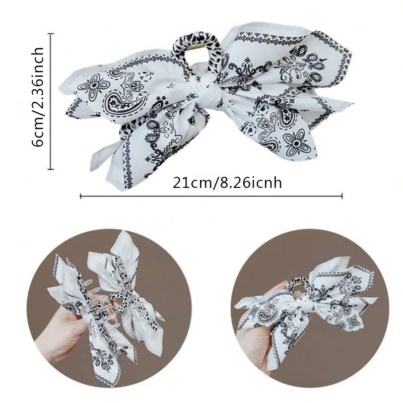 Bohemian Paisley Hair Claw Clip - 4