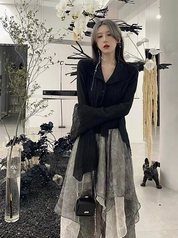 Avant-Garde Deconstructed Oversized Shirt - 5 Avant-Garde Deconstructed Oversized Shirt - 5