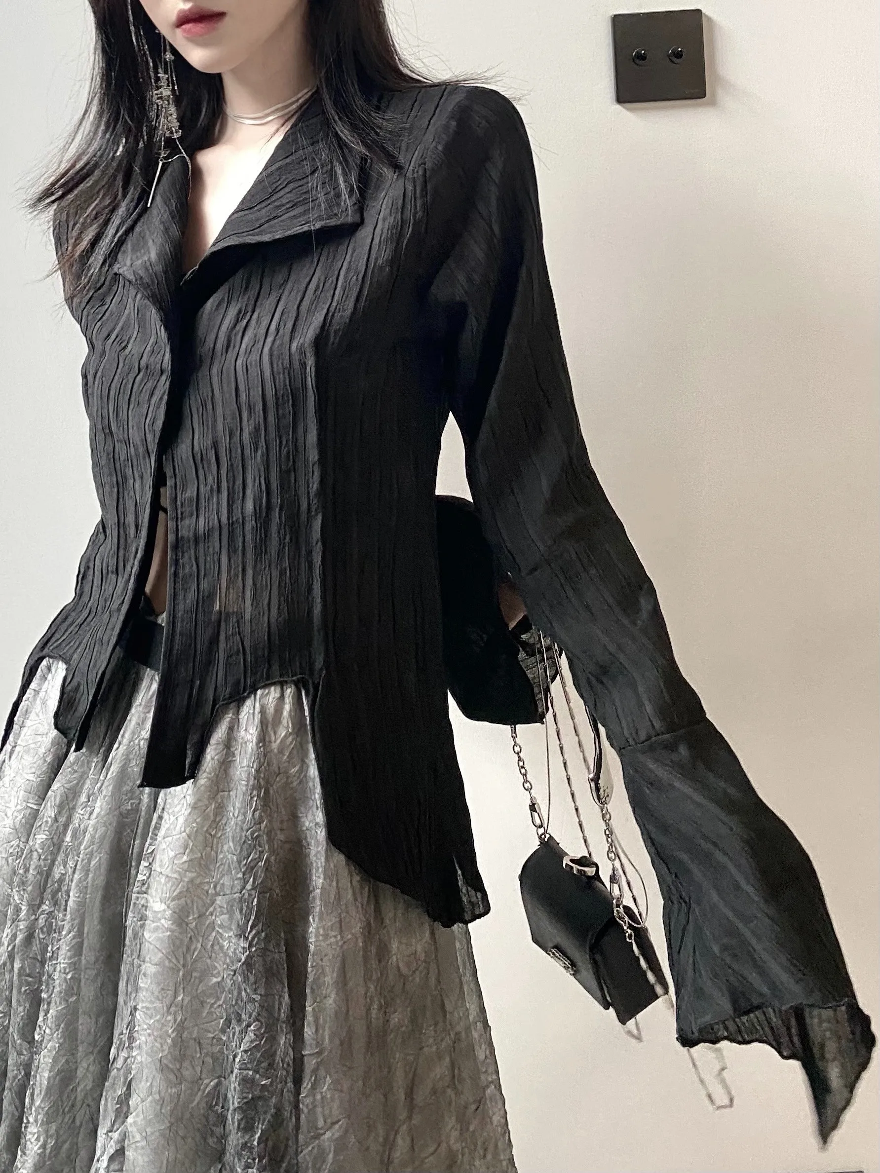 Avant-Garde Deconstructed Oversized Shirt - 2 Avant-Garde Deconstructed Oversized Shirt - 2