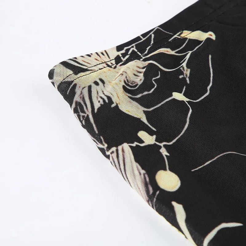 Dark Mori Girl Floral Embroidered Maxi Skirt - 6 Dark Mori Girl Floral Embroidered Maxi Skirt - 6