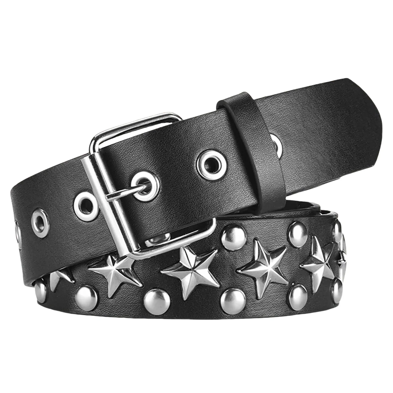 Punk Rock Grunge Studded Star Belt - 3 Punk Rock Grunge Studded Star Belt - 3