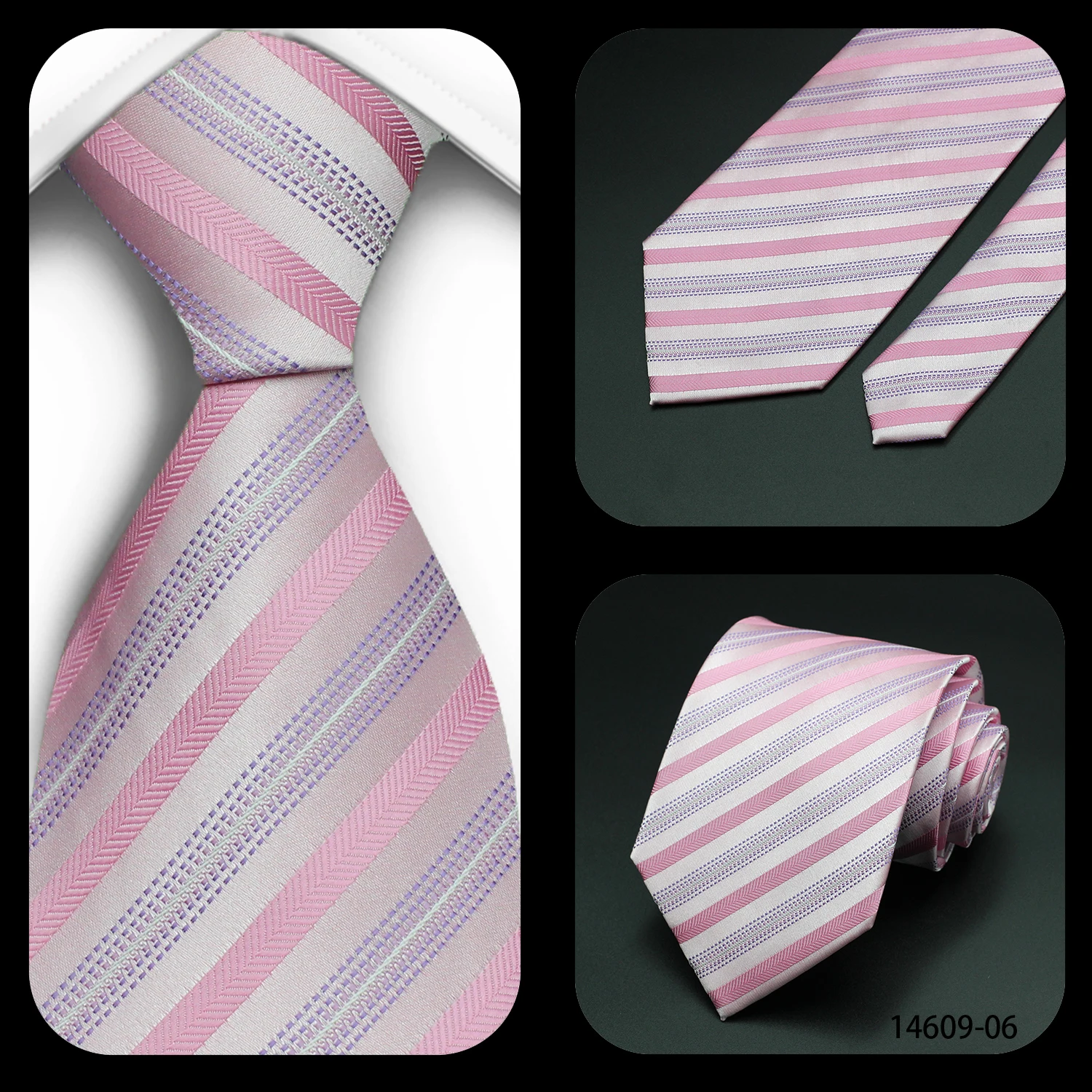 Collection de cravates pastel Soft Girl et Preppy - 4 Collection de cravates pastel Soft Girl et Preppy - 4