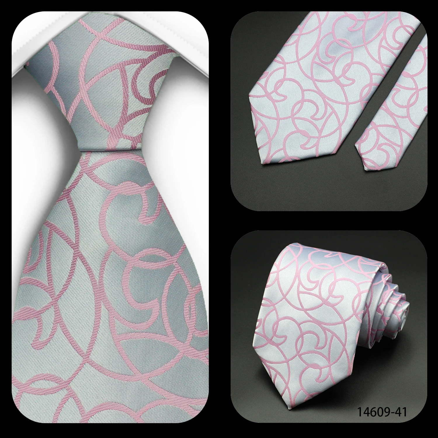 Collection de cravates pastel Soft Girl et Preppy - 6 Collection de cravates pastel Soft Girl et Preppy - 6