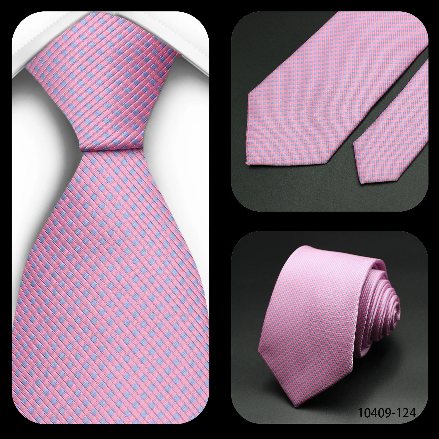 Collection de cravates pastel "Soft Girl" et "Preppy" - 9 Collection de cravates pastel "Soft Girl" et "Preppy" - 9