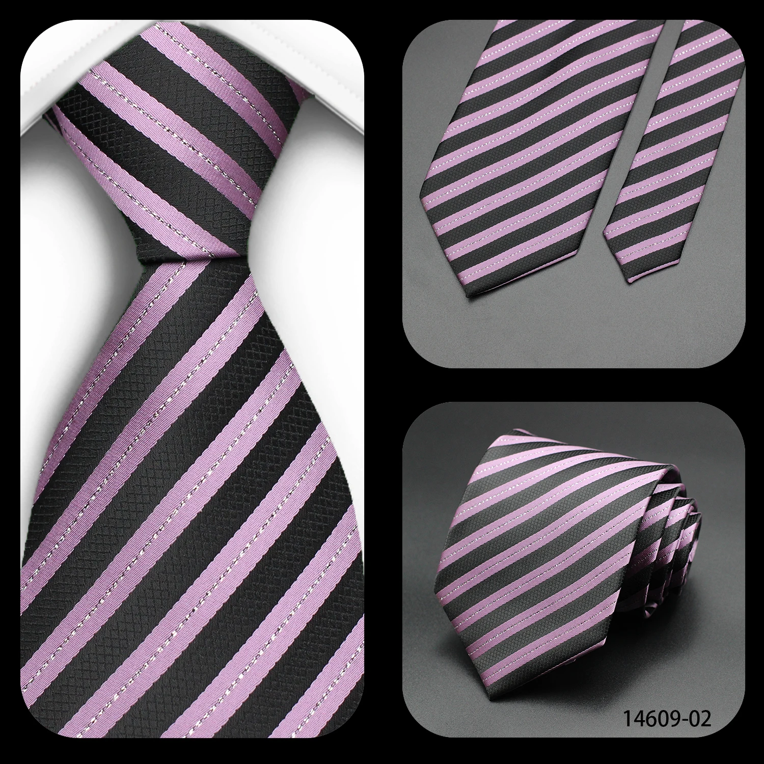 Collection de cravates pastel "Soft Girl" et "Preppy" - 3 Collection de cravates pastel "Soft Girl" et "Preppy" - 3