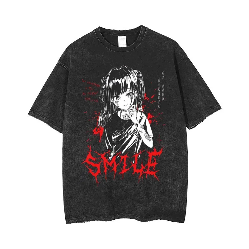 Gothic Lolita Visual Kei Underground Band Graphic Tee - 2 Gothic Lolita Visual Kei Underground Band Graphic Tee - 2