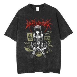 Gothic Lolita Visual Kei Underground Band Graphic Tee